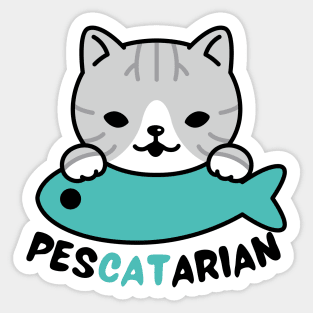 Pescatarian 2 Sticker